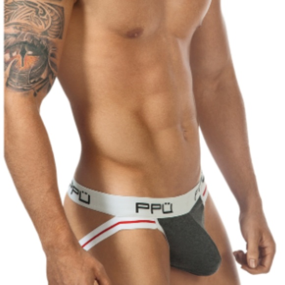 PPU Grey Jockstrap - Picture 1 of 3